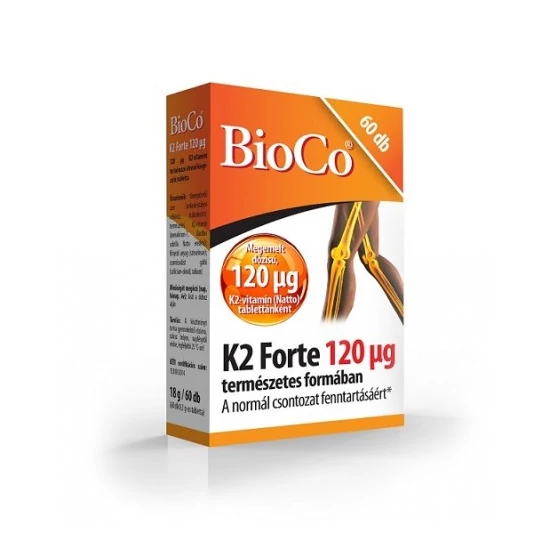 K2-vitamin Forte 120 µg 60x  -BioCo-