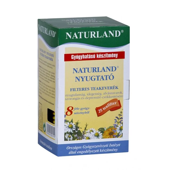 Nyugtató filteres teakeverék-Naturland-
