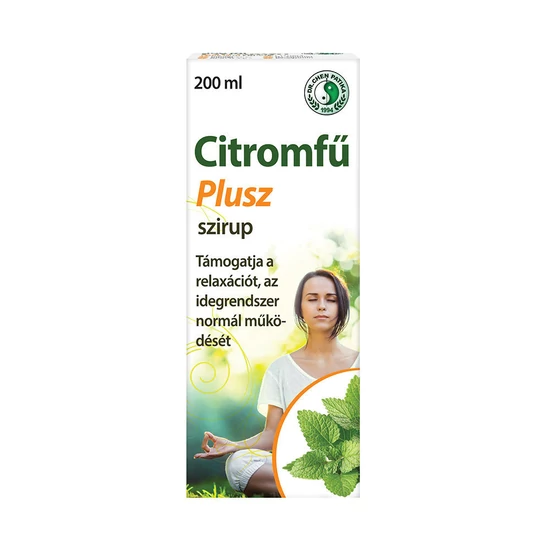 Citromfű plusz szirup -Chen Patika-