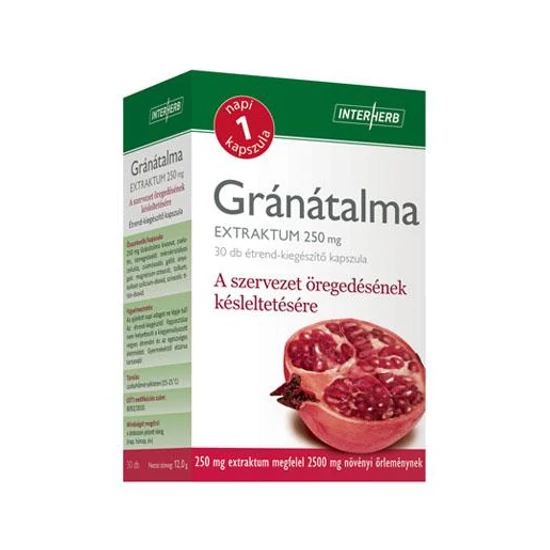 Gránátalma kapszula-Interherb-