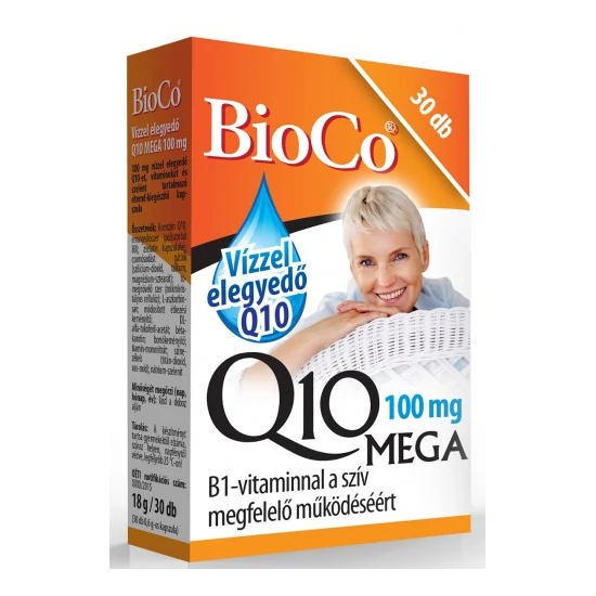 Vízzel elegyedő Q10 MEGA 100 mg. -BioCo-