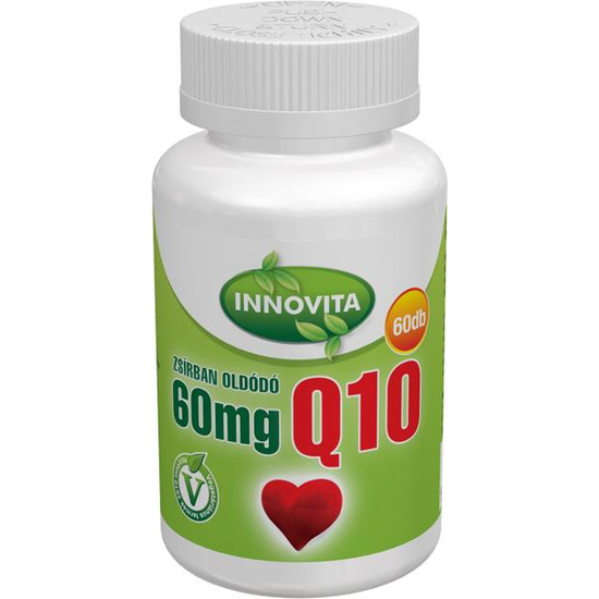 Zsírban oldódó Q10  60 mg.-Innovita-
