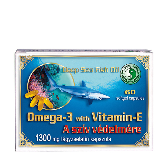 Omega-3+ E-vitamin kapszula-Chen patika-
