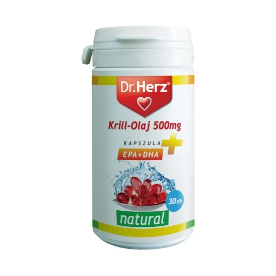 Krill-olaj 500mg kapszula -Dr.Herz-