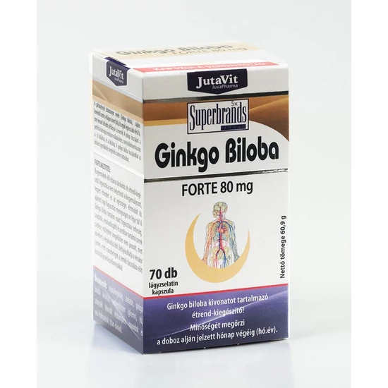 Ginkgo biloba forte 80mg 70x-Jutavit-
