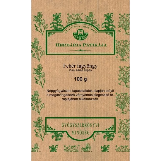 Fehér fagyöngy 100 gr.-Herbára-