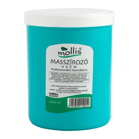Maszírozókrém -Mollis-