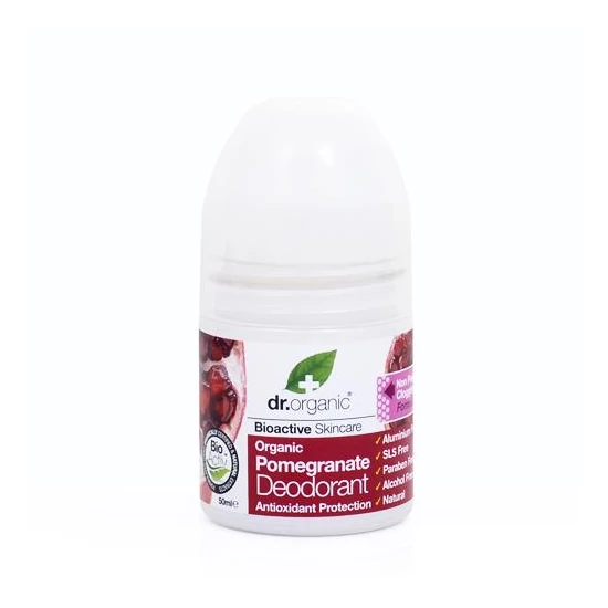 Bio gránátalma  dezodor -Dr.Organic-