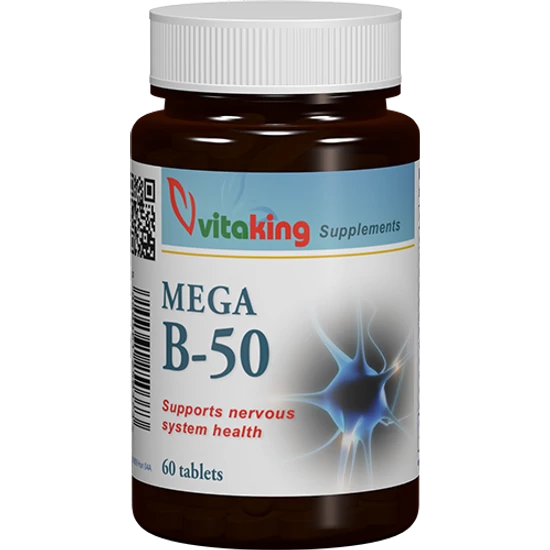 Vitamin B50-komplex -Vitaking-