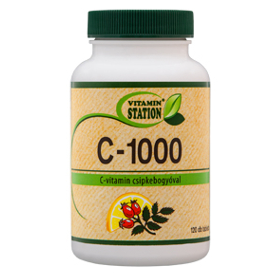 C-vitamin 1000 mg 120x -Vitamin Station-