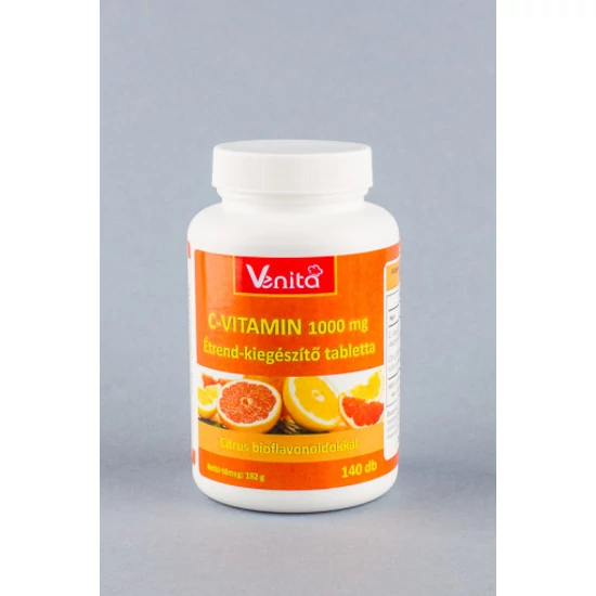 C-VITAMIN 1000 mg tabletta citrus bioflavonoidokkal -Venita-