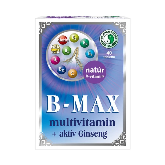 B-MAX multivitamin tabletta-Chen patika-