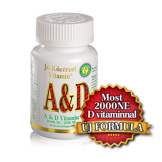 A & D vitamin -Jó közérzet-
