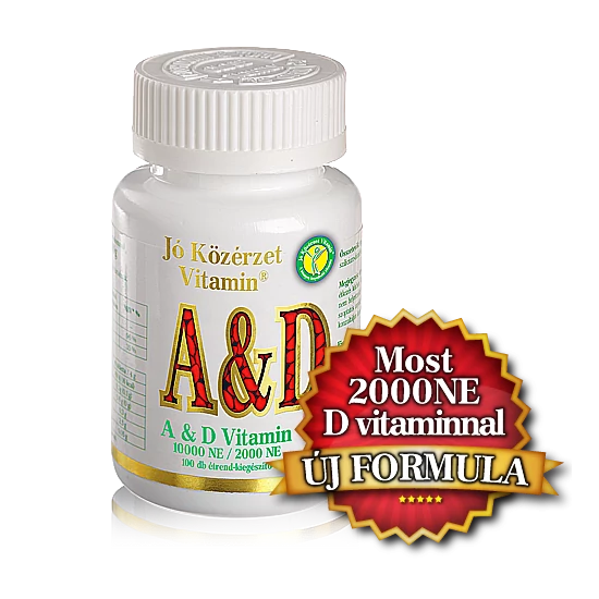 A & D vitamin -Jó közérzet-