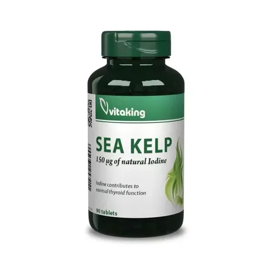 Kelp (jód) nyomelem tabletta -Vitaking-