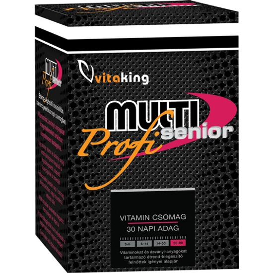 Multi Senior Profi vitamincsomag -Vitaking-